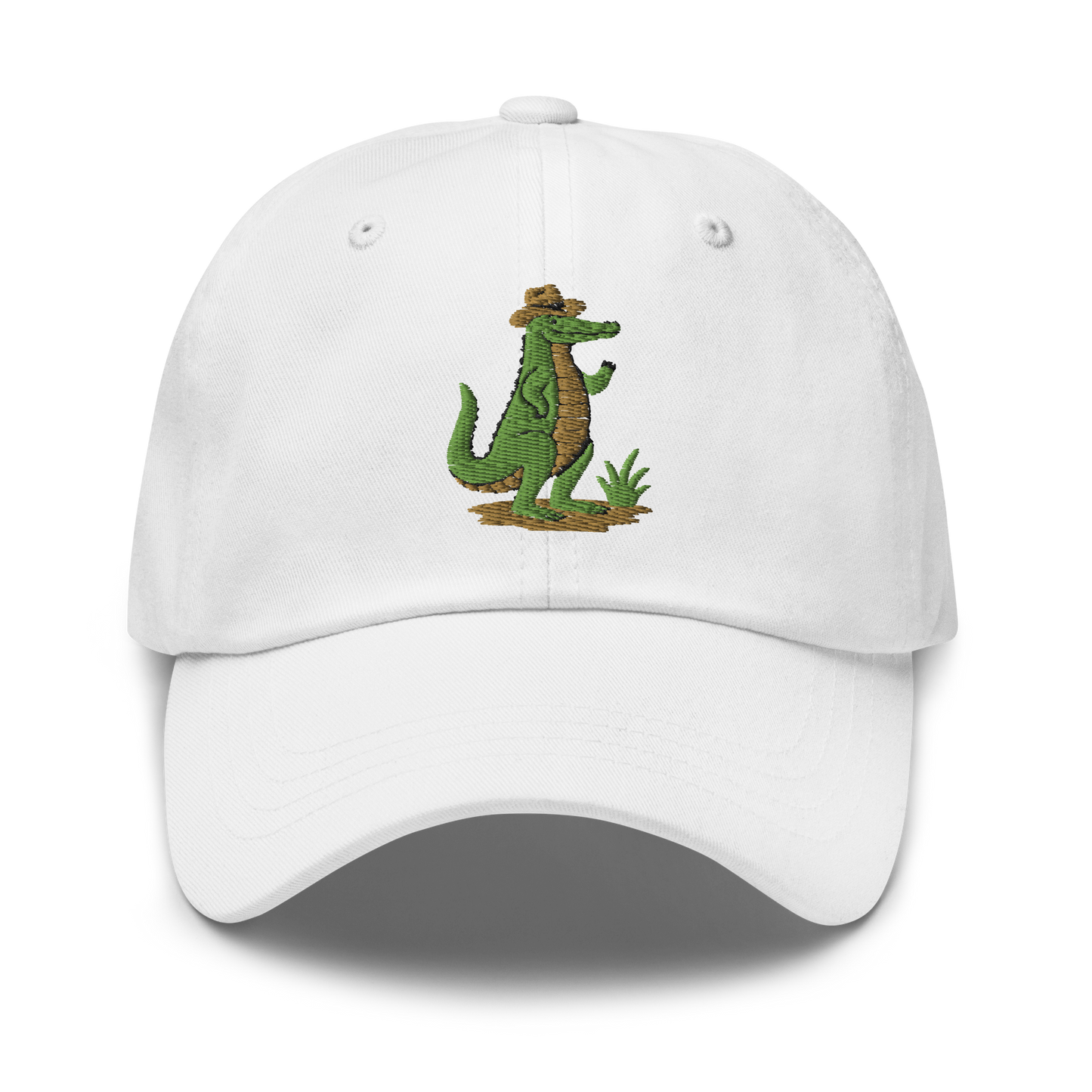 Howdy Partner Gator Embroidered Hat